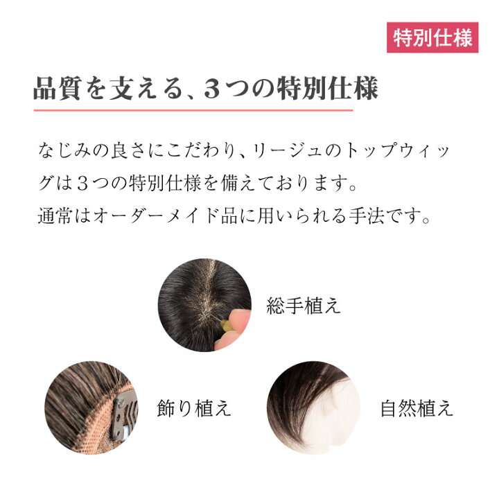 楽天市場】【返品OK】部分 ウィッグ 人毛100% 総手植え ミセス 自然 