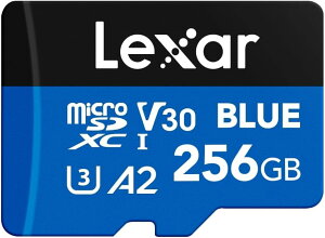 Lexar microSD�J�[�h 256GB�E512GB BLUE UHS-I U3 V30 A2 SDXC uhs 1 �h�ƃJ���� TF�J�[�h �ő�160MB/s 4K����Ή� Switch�Ή� �X�}�z �h���[�� �����������[�J�[�h �������[�J�[�h SD�A�_�v�^�[�t�� ���L�T�[����