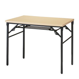 折畳みテーブル (棚付き) TWN-0945T　テーブル　折り畳み　長机