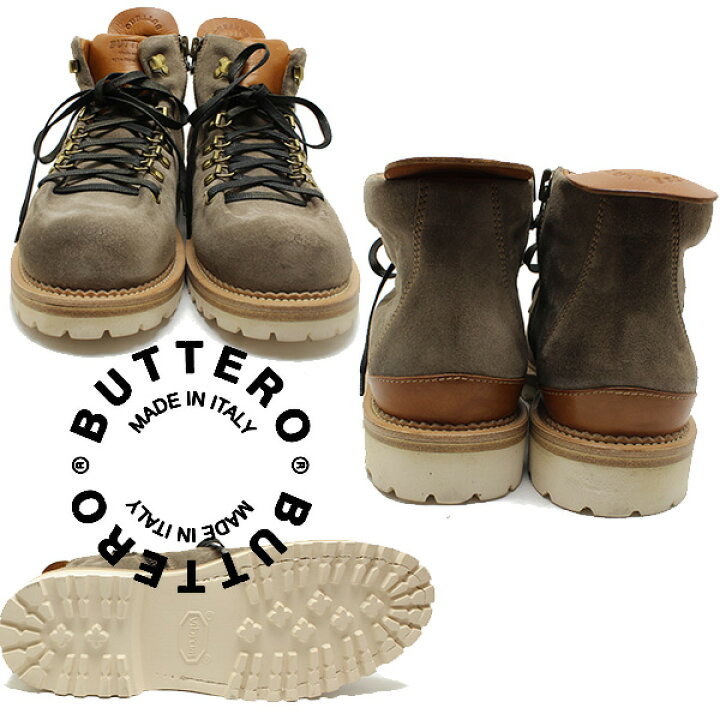 楽天市場】BUTTERO ブッテロ 日本正規品 CANALONEサイドジップ 