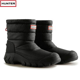 【最大P15倍！要エントリー】国内正規品 HUNTER ハンター メンズ イントレピッド インシュレイティド ショート スノー ブーツ MENS INTREPID SHORT SNOW BOOT 防寒 スノーブーツ MFS9135WWU