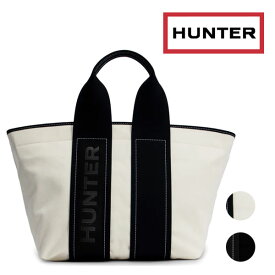 【最大P15倍！要エントリー】HUNTER ハンター リファインド スティッチ キャンバス トートバック オーガニックコットン デイリー 旅行 カジュアル 撥水加工 ブラック ホワイト UBS2303CAA