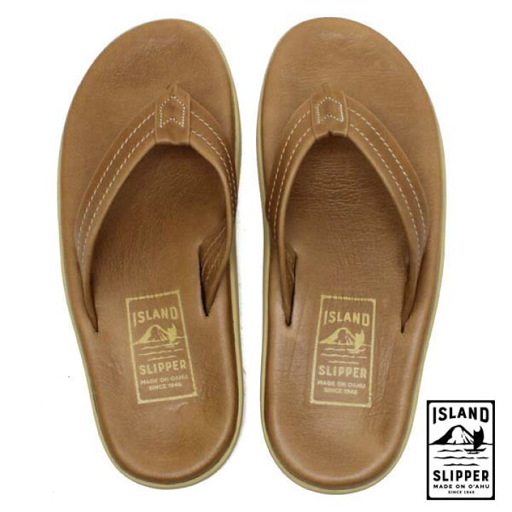 楽天市場】アイランドスリッパ Island Slipper PT202 ナチュラルレザー 