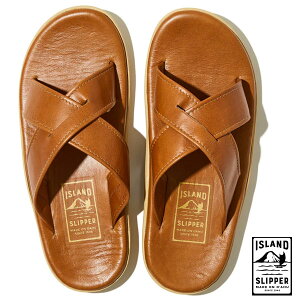 �A�C�����h�X���b�p Island Slipper PT223 ���U�[ �N���X�T���_�� �o�t �u���E�� �����Y ���f�B�[�X