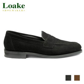 Loake England ローク IMPERIAL インペリアル スエード ペニーローファー スリッポン ハンドメイド プロフェッショナル 英国製 本革 メンズ Fフィット 3E相当 ラバーソール BMIMPBSR/BMIMPDKSR