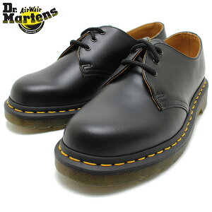 Dr.Martens �h�N�^�[�}�[�`�� 1461 3EYE GIBSON�@SHOES 10085001 BLACK �Z�C Dr.Martens ���