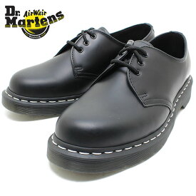 Dr.Martens ドクターマーチン 1461 MONO 3EYE SHOE 24757001 WHITE WELT　3ホール 短靴 ホワイトステッチ レディース メンズ 定番