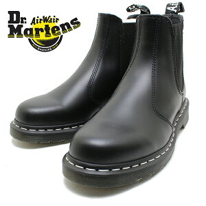 Dr.Martens hN^[}[` 2976 Chelsea Boot TChSA WHITE STITCH 26257001 BLACK zCgXeb`