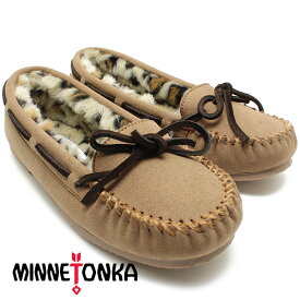 【最大P15倍！要エントリー】Minnetonka ミネトンカ ファーモカシン KIMMY キミー チェスナット Minnetonka ミネトンカ レディース