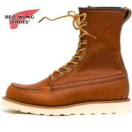 REDWING JAPAN正規品 レッドウィングRW877 クラシックワーク 8インチ モックトゥ オロレガシーレッドウイ…