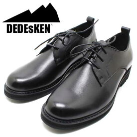 DEDEsKEN/デデスケン オックスフォードシューズ 10604 ドレスシューズ ポストマンシューズ ブラック 日本製 本革