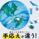 圧倒的な満足度！ 木製 コンパクト パズル【地球】専用フレーム付 マイクロピース 難しい 惑星 ジグソーパズル 大人向けパズル 父の日 プレゼント ギフト おしゃれ 珍しい 面白い 高級 インテリア 大人 女性 男性 彼氏 彼女 誕生日 結婚祝い ［ 宇宙の破片 -ソラノカケラ- ］