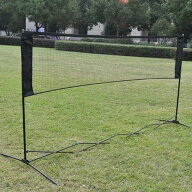 テニス バレーボール バドミントン トレーニング 屋外 屋内 スポーツネット 標準サイズ 0．6m×6m 軽量 …