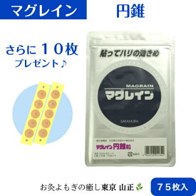 マグレイン 円錐粒 【75枚】強刺激タイプ 阪村研究所
