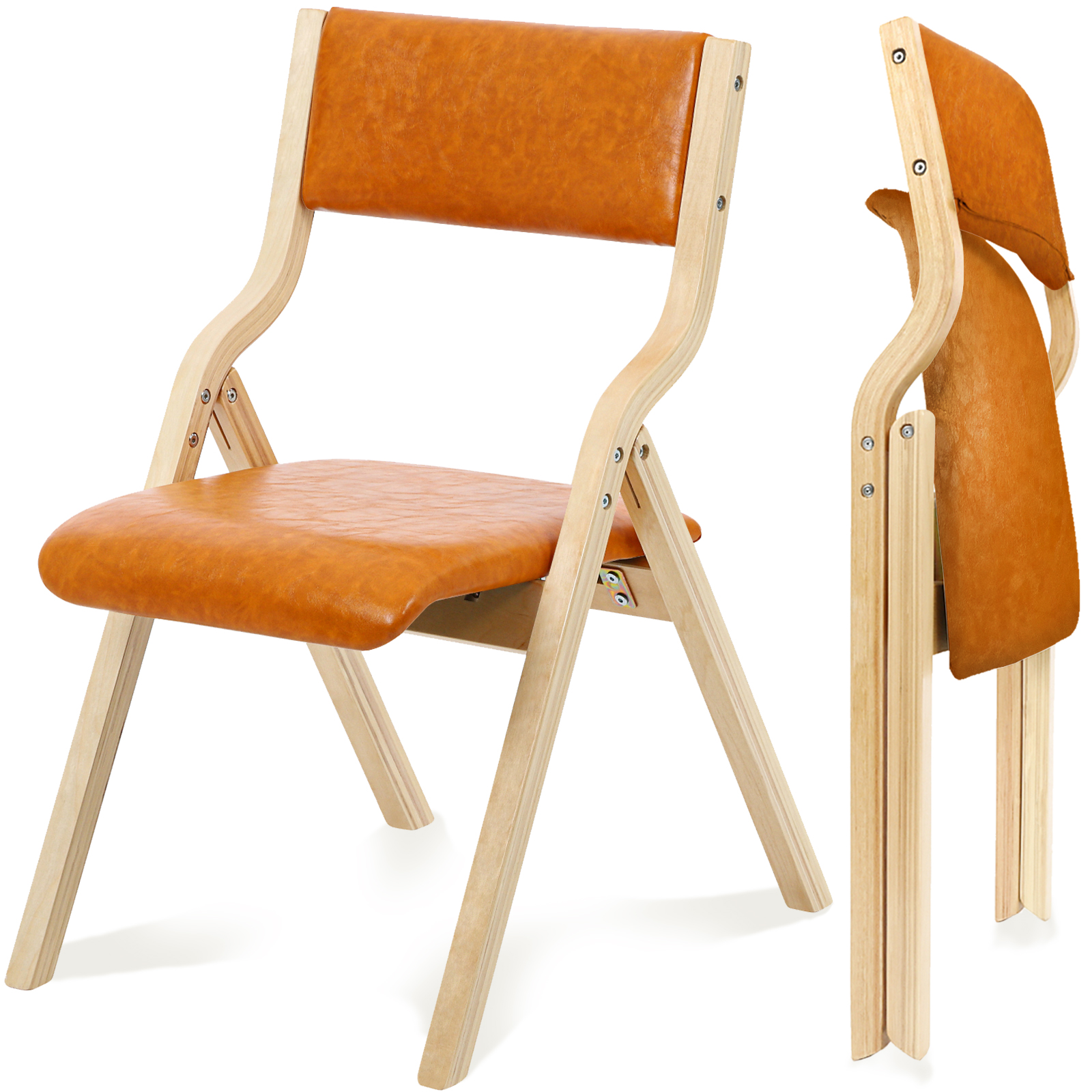 楽天市場】椅子 折りたたみ 完成品 木製 ダイニングチェア コンパクト