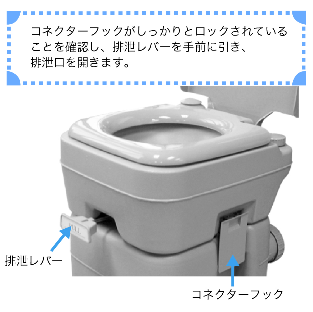 楽天市場】簡易トイレ 非常用 水洗 ポータブル 10L トイレ タンク 介護