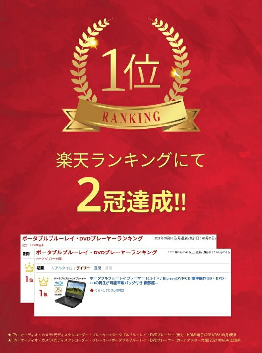 楽天市場 ポータブルブルーレイプレーヤー 10 1インチ Blu Ray Dvd Cd 簡単操作 車載バッグ付き 後部座席 シンプル ブルーレイ プレーヤー Blu Rayプレイヤー ポータブルdvdプレーヤー 持ち運び 再生専用 軽い ポータブルcd りらくしすと 楽天市場店 楽天市場 ポータブルブルーレイプレーヤー 10 1インチ Blu Ray Dvd Cd 簡単操作 車載バッグ付き 後部座席 シンプル ブルーレイ プレーヤー Blu Rayプレイヤー ポータブルdvdプレーヤー 持ち運び 再生専用 軽い ポータブルcd りらくしすと 楽天市場店
