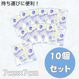 保冷剤 長時間 強力 10個 送料無料 まとめ買い 日本製 安心 繰り返し使用可能 保冷 70 mm×70 mm(20g)