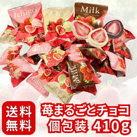 ホワイトデー お返し チョコレート お菓子 個包装 ギフト 送料無料 大容量 個包装 お菓子 詰め合わせ ホワイトデーお返しスイーツ まるごと苺チョコ ストロベリー ミルク ホワイト まるごと いちご チョコ