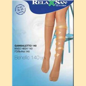 【リラクサン】着圧ストッキング ひざ下タイプ 30Hpa 140デニール【イタリア製】 正規輸入代理店 専売商品