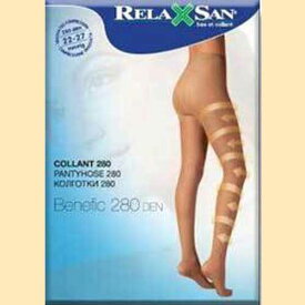 【リラクサン】　着圧ストッキング 280デニール(36hpa)22-27mmHg 【イタリア製】 正規輸入代理店