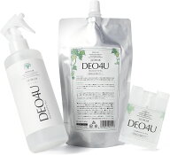 除菌 消臭 スプレー 本体 1本 300ml DEO4U デオフォーユー 消臭剤 抗菌 無香料 無添加 アルコールフリー …