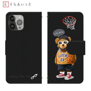 Redmi 12 5G 手帳型 Redmi Note 9T B系ベア Xiomi 14T Pro バスケ ヒップホップ 多機種Redmi Note 10T スマホケース Rakuten Hand 5G ミラー付きRakuten BIG 全機種カード収納 Redmi Note 11