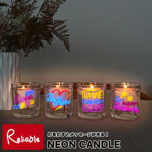 NEON CANDLE LIGHT lILh XC lICg Mtg a p[eB[ 蕨 [fB[ Cg AgbNX f y28.7z