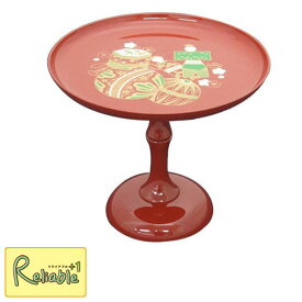 高杯 大 朱色てまり 節句用品 菓子器 お雛様 ひな人形小物　雛祭り ひな祭り 三月節句 雛人形 祝高杯