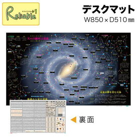 850×510mm (Mサイズ) 星座B デスクマット デスクシート ウオチ【あす楽対応】
