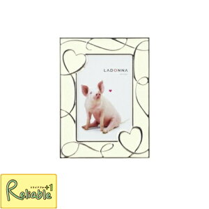 <LADONNA/ラドンナ>リビングフレーム NP08-P-WH  写真立て フォトフレーム ベビーフレーム 成長記録 出産祝い 誕生祝い ギフト プレゼント