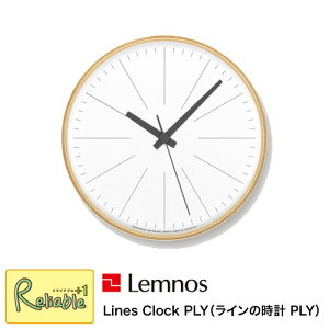 _r[TΏہ^Lemnos mX |v C̎vPLY Lines Clock PLY YK21-13 a25.4cm v EH[NbN pczfUC ~ vCEbh ^J^mXyre1z