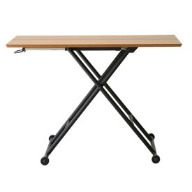 送料無料 リフティングテーブル | リフティングテーブル 昇降式テーブル 木製テーブル テーブル 机 木製リビングテーブル ダイニングテーブル 作業台 作業テーブル リビングテーブル