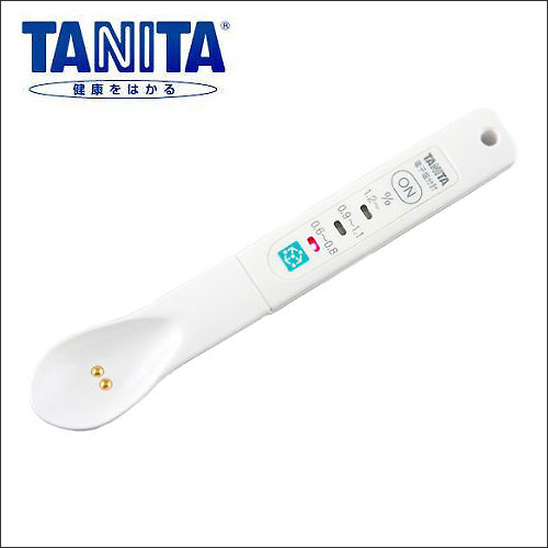 TANITA 2021最新のスタイル タニタ 電子塩分計 SO-302 しおみスプーン SO302 減塩 健康チェック 塩分チェック 初回限定 塩分濃度