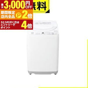 �y�ő�3,000�~OFF�N�[�|���L�EPT2�{�I25������z�S���ݒu���� �V���[�v ����@ ES-GE6K | SHARP �S��������@ ����6.0kg ���Ȃ��� �K���R�������R�[�X ES-GE6K-W �z���C�g�nSHARP