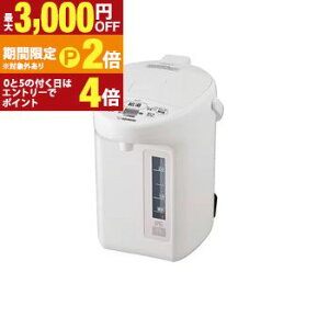 �y�ő�3,000�~OFF�N�[�|���L�EPT2�{�I�労�ӍՁz�ۈ� �d���|�b�g CV-TF30 | ZOJIRUSHI �ۈ�}�z�[�r�� CV-TF30-WA VE�d�C�܂ق��т� �D���� ���C�Z�[�u�@�\���� 3.0L �z���C�g