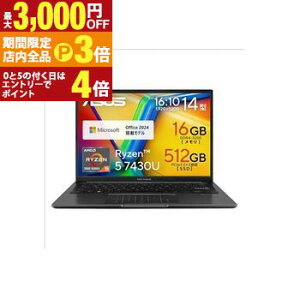 yő3,000~OFFN[|LIPT3{IX[p[SALEzG[X[X m[gPC M1405YA-R5YAWS | ASUS m[gPC Vivobook CfB[ubN