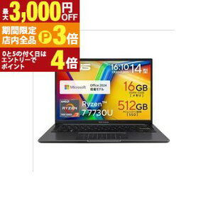 yő3,000~OFFN[|LIPT3{IX[p[SALEzG[X[X m[gPC M1405YA-R7YAWS | ASUS m[gPC Vivobook CfB[ubN