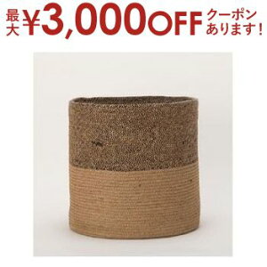 【最大3,000円OFFクーポン有!30日限定 PT2倍!】園芸 インテリア ポット ジュートバスケット ツートーン 32 natural (1個セット) バスケット 花 観葉植物用 底穴なし 高さ半分まで厚手のビニー