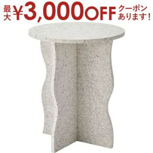 【最大3,000円OFFクーポン有!30日限定 PT2倍!】サイドテーブル 飾り棚 繊維板 おしゃれ シンプル シック モダン テラゾー柄 おしゃれ 角丸 お洒落 オシャレ かわいい 可愛い 和 和風 室内 薄型