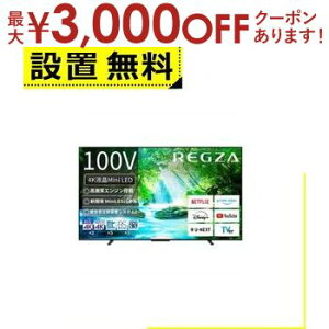 yX[p[Z[Iő3,000~N[|LIXSiP2{IzSݒu  ter 100Z770N | REGZA 100C` 4K MiniLEDter OU Z770NV[Y