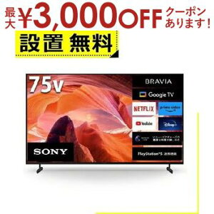 yő3,000~OFFN[|LI10PT2{zSݒu \j[ er KJ-75X80L | SONY ter BRAVIA 75^
