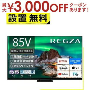 yő3000~OFFN[|LI9/20AXSiPT2{zSݒu  ter 85Z970R | TOSHIBA OU REGZA 85C` ^CVtg}V4K ubN