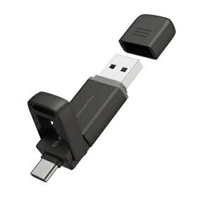 �G���R�� �O�t��SSD ESD-EPD0250GGY | ELECOM 250GB USB3.2 Gen2 AI USB-C/USB-A���Ή� �Ǎ��ő�550MB/s �L���b�v ��]�� �|�[�^�u��SSD iPhone/iPad/PS5 ���Ή� �O���[