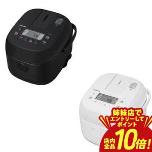 �y�o���X�ŃG���g���[��P10�{�I�N�[�|���L�I�X�[�p�[SALE�z���� IH���ъ� RC-5XW | TOSHIBA RC5XW IH���ъ� 3������ �u���b�N �z���C�g