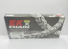 【在庫処分】EX チェーン EK525SR-X2 120リンク カシメ シルバー バイク用品 パーツ