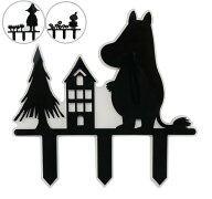 ムーミン（Moomin）シルエットフェンスムーミン KC-5175/スナフキン KC-5176/リトルミイ KC-5177サンファ…