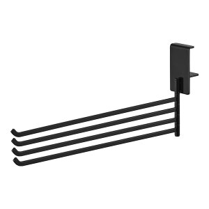 山崎実業 360度回転できる室内物干しタオルハンガー タワー tower ホワイト ブラック 10322 10323 タオル掛け 室内干し ハンガー 浴室 ドア枠 鴨居ハンガー 洗面所 リビング 部屋干し 物干しハン