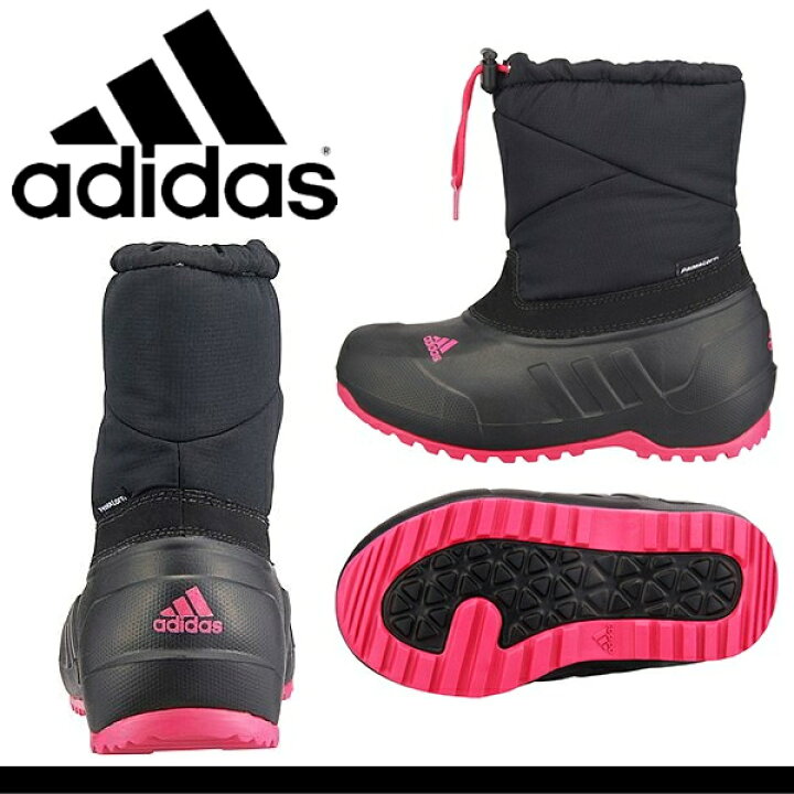 楽天市場 アディダス キッズ スノーブーツ 防寒 防水 Adidas Winterfun Girl Pl K ウィンターファン ガール プリマロフト キッズブーツ 雪の日 黒 Kids Boots スニーカー 靴激安通販 Reload