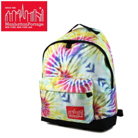 マンハッタンポーテージ 限定 バックパック MP1209TD Manhattan Portage Tie Dye Print Fabric Big Apple Backpack【PFPF-08jhc】リュック リュックサック レディース バッグ 鞄 a4 通勤 通学 カジュアルn おしゃれ ●